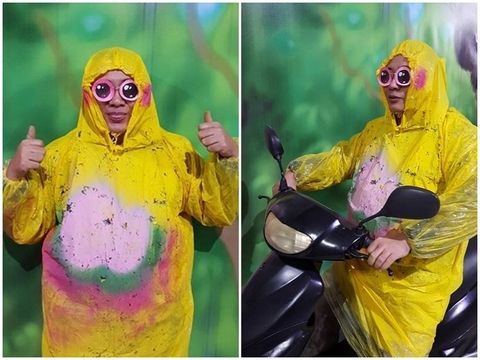 台湾艺术家自制“福禄猴”雨衣网友欲团购(图)