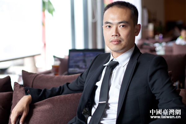 东莞901青创联盟创办人陈怡廷。(中国台湾网 发)