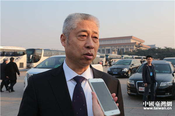 台籍委员的“两会感悟”:两岸基层、青年交流很重要