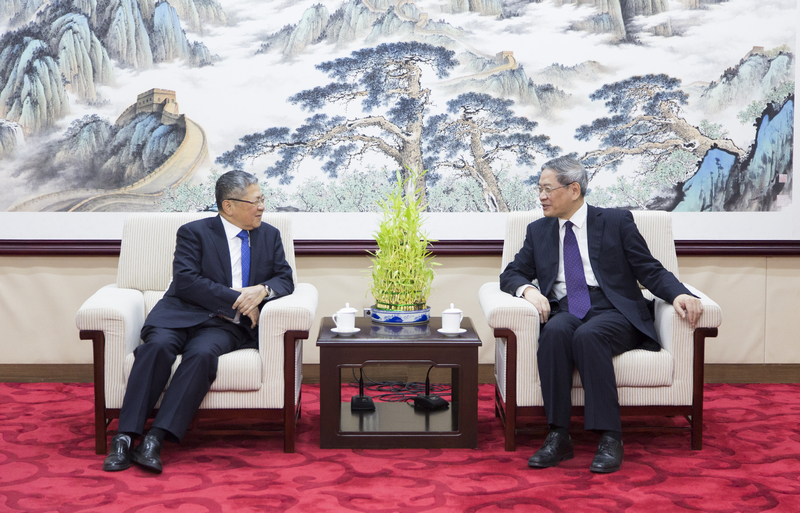 中央台办主任张志军会见无党团结联盟主席林炳坤 中央台办主任张志军会见无党团结联盟主席林炳坤