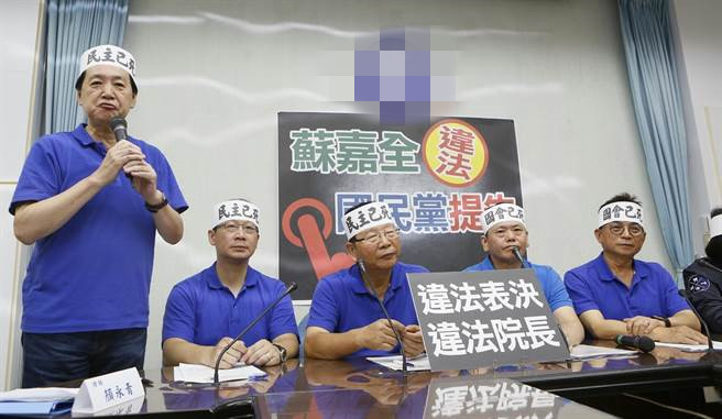 蔡英文希特勒化!国民党告苏嘉全蔡其昌渎职 蔡英文希特勒化!国民党告苏嘉全蔡其昌渎职