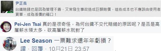 台铁涨价20%惹民怨 台铁涨价20%惹民怨