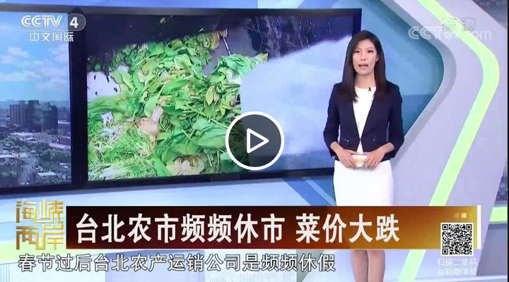 台北农市频频休市 采价大跌