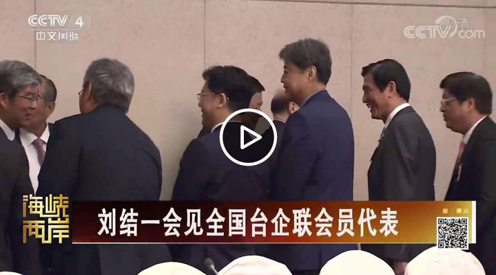 刘结一会见全国台企联会员代表