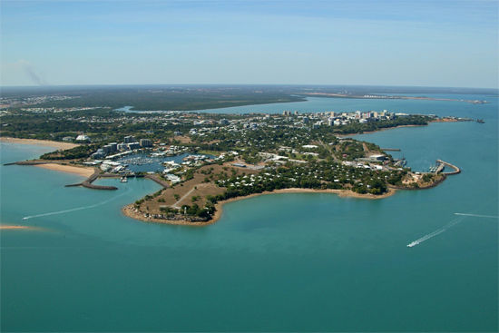 资料图:澳大利亚达尔文港 资料图:澳大利亚达尔文港