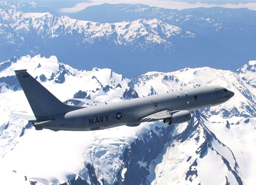资料图:美国P-8A反潜巡逻机 资料图:美国P-8A反潜巡逻机