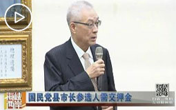 国民党推“青年条款”改变选举形象