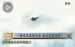 230架战机盘旋东亚 战力究竟如何?