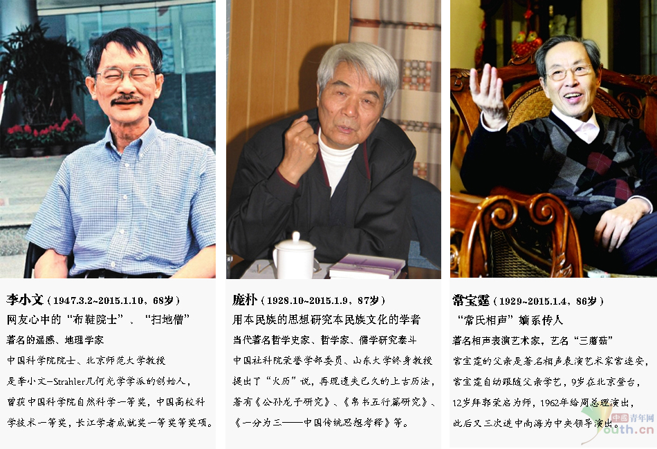 大家已去 风采犹存:盘点近两年逝去的大师 大家已去 风采犹存:盘点近两年逝去的大师