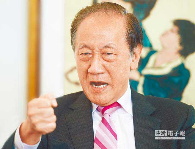 台湾新党主席郁慕明公开力挺连胜文 台湾新党主席郁慕明公开力挺连胜文