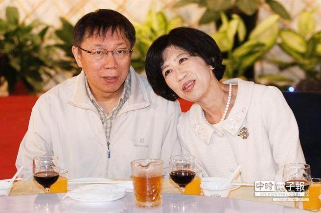 陈佩琪坦承柯文哲选后,夫妻间争执次数增加了。(台媒图) 陈佩琪坦承柯文哲选后,夫妻间争执次数增加了。(台媒图)