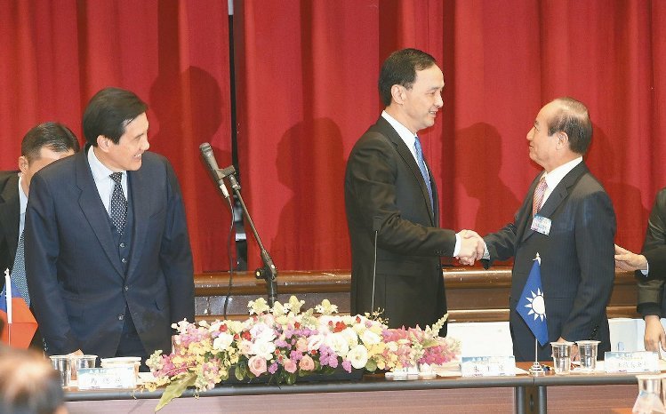 “马朱王”合体打“团结牌” 朱立伦:党籍案落幕 “马朱王”合体打“团结牌” 朱立伦:党籍案落幕