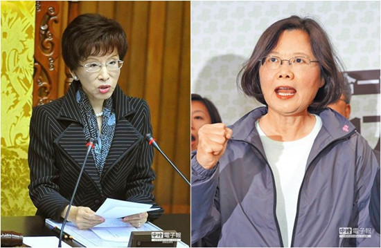 民调:洪秀柱支持度达33% 与蔡英文差距缩至1% 民调:洪秀柱支持度达33% 与蔡英文差距缩至1%