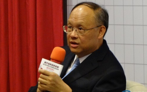 台湾“经济部长”邓振中。(东森新闻图 林信男摄) 台湾“经济部长”邓振中。(东森新闻图 林信男摄)