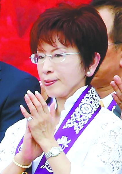 洪秀柱战斗部队就位,尹启铭任总干事。(网络图) 洪秀柱战斗部队就位,尹启铭任总干事。(网络图)