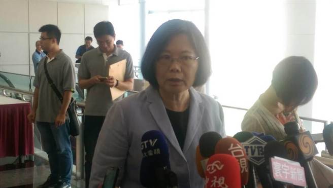 蔡英文称民进党全代会不会特别处理"台独党纲" 蔡英文称民进党全代会不会特别处理"台独党纲"