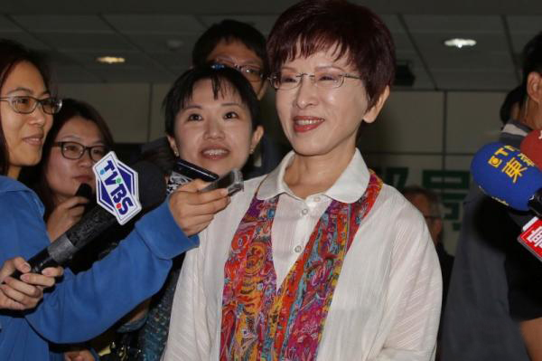 洪秀柱:2016“大选”国亲有合作空间 洪秀柱:2016“大选”国亲有合作空间