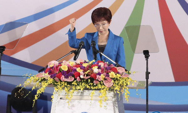 国民党主席洪秀柱 国民党主席洪秀柱