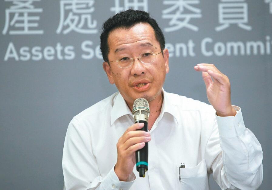 “党产会主委”顾立雄 “党产会主委”顾立雄