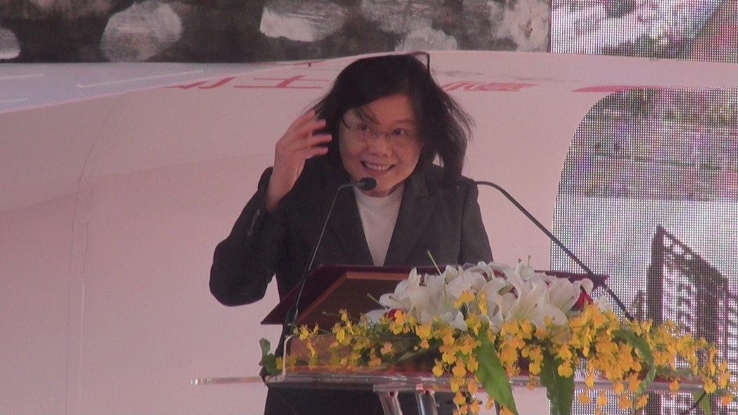 蔡英文遭看板砸头 蔡正元讽:举头三尺有神明 蔡英文遭看板砸头 蔡正元讽:举头三尺有神明