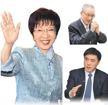 国民党主席选举提前开打 洪秀柱郝龙斌吴敦义三强争霸 国民党主席选举提前开打 洪秀柱郝龙斌吴敦义三强争霸
