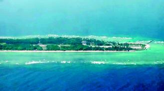 台湾方面:太平岛实弹射击训练属例行性活动 台湾方面:太平岛实弹射击训练属例行性活动