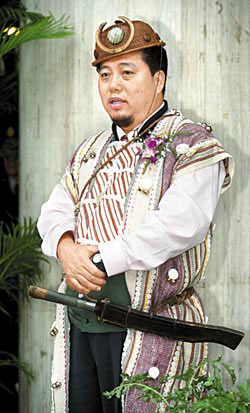 前“立委”巴燕达鲁 图片来源:台湾《中国时报》