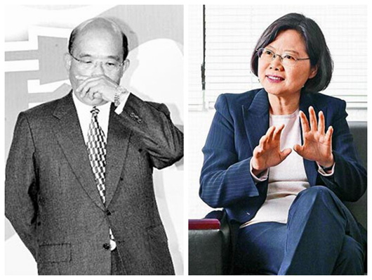 台媒:绿营蔡苏“两颗太阳”路线渐露区隔