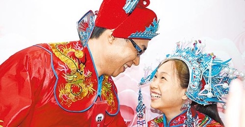 9月9日谐音“一生久久”台湾新北结婚登记多3倍