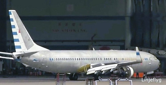 马英九专机试飞航迹在网络大曝光(图)