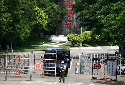 新兵所在营区。(台媒图)