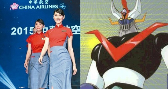 张叔平操刀台湾华航新制服 网友调侃“像金刚”(图) 张叔平操刀台湾华航新制服 网友调侃“像金刚”(图)