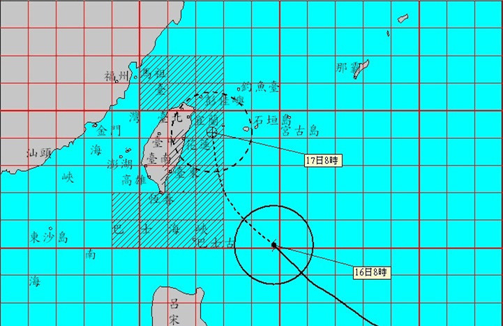 走了"莫兰蒂"来了"马勒卡" 台气象部门发布陆上警报 走了"莫兰蒂"来了"马勒卡" 台气象部门发布陆上警报
