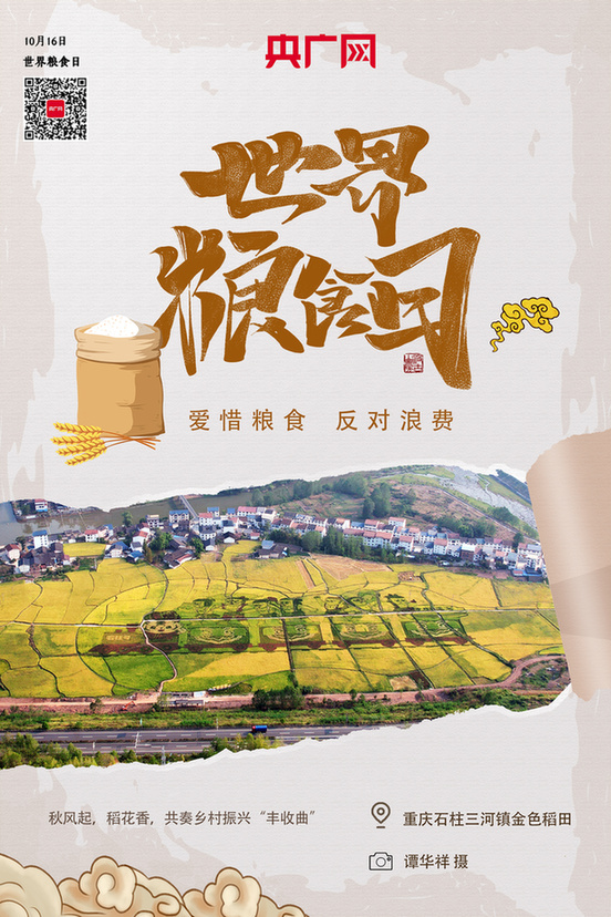 【海报】“粮”辰美景丰收忙 一粥一饭来之不易