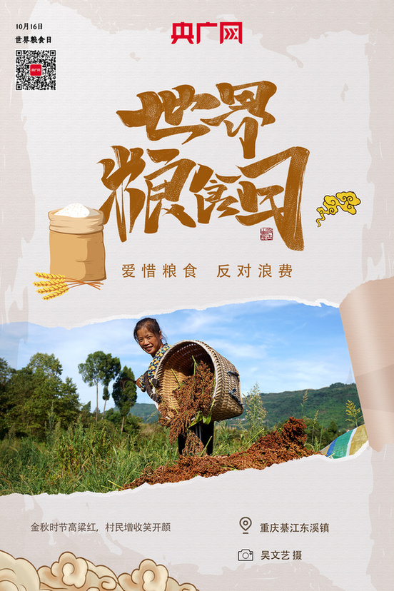 【海报】“粮”辰美景丰收忙 一粥一饭来之不易