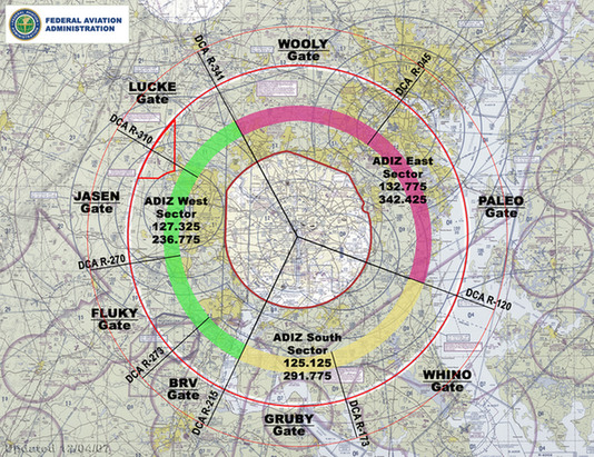 加拿大和美国本土防空识别区。 加拿大和美国本土防空识别区。