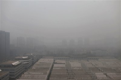 冷空气上路为百城洗肺 13地创雾霾天数历史纪录