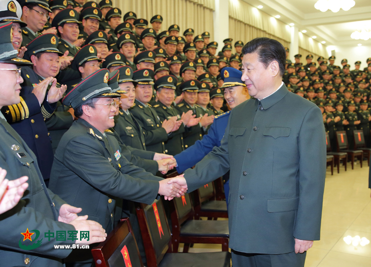 习近平视察第13集团军并发表重要讲话 习近平视察第13集团军并发表重要讲话