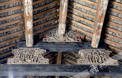 会龙庄雕梁画栋中隐藏“吴三桂“玄机 会龙庄雕梁画栋中隐藏“吴三桂“玄机