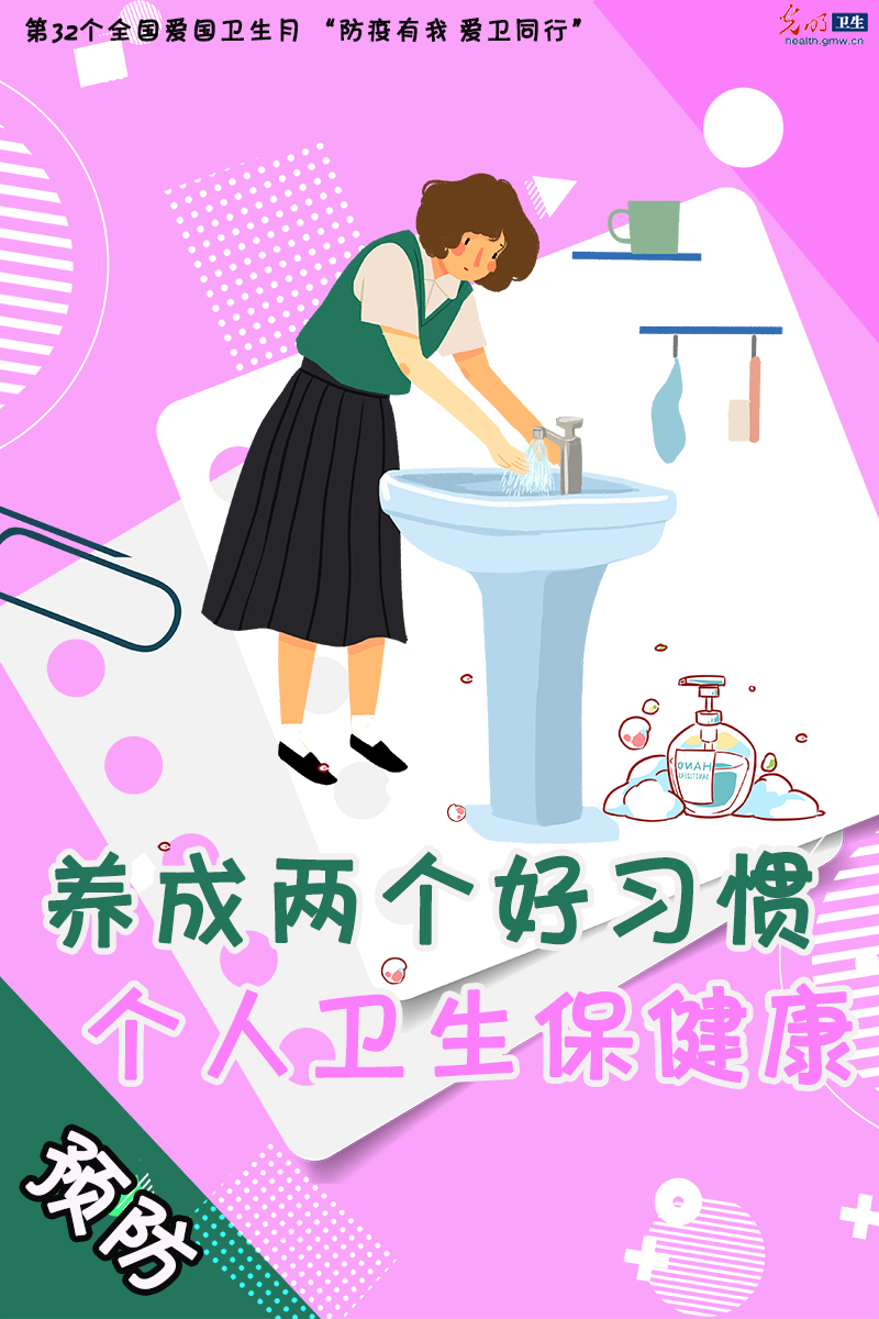 【防疫海报】爱国卫生月 “内防输入 外防反弹”养成良好卫生习惯从我做起(下篇)