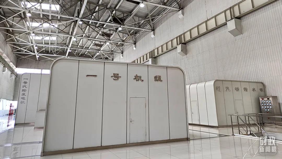 △瑞光公司的热电联产机组。(总台央视记者钟锐拍摄)