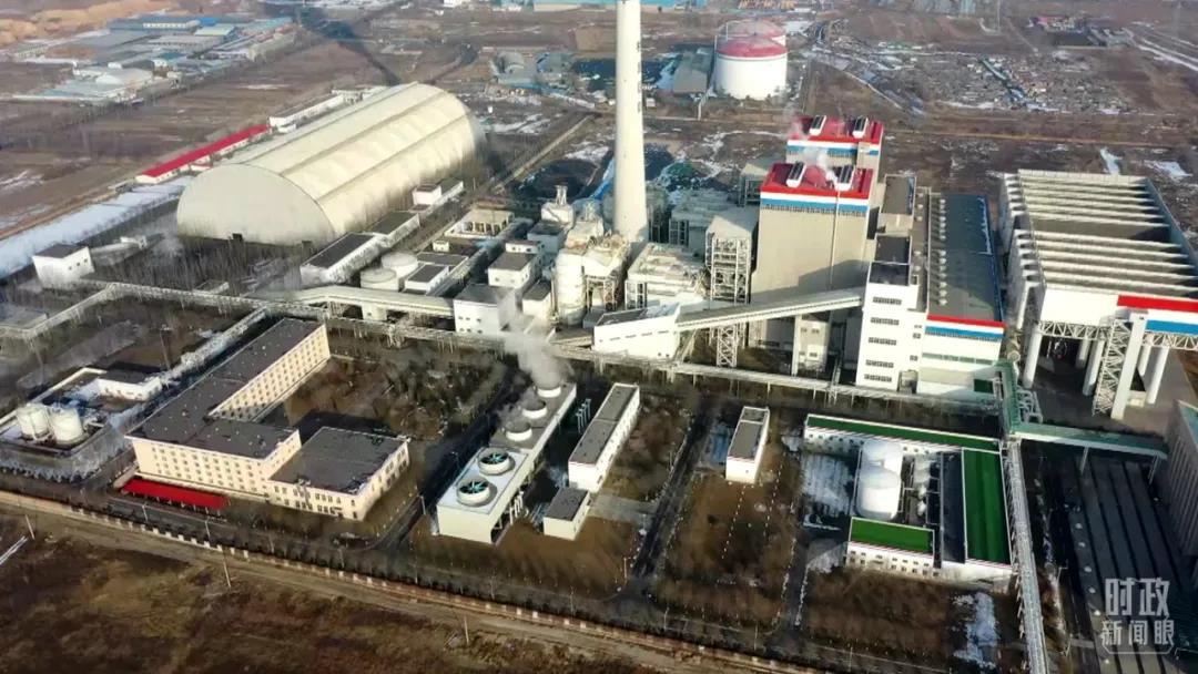 △瑞光公司率先在山西省内实施超低排放改造。(总台央视记者姚瑶提供)
