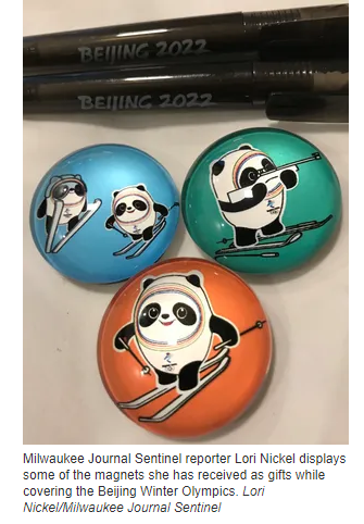 尼克尔在北京冬奥会期间收获的礼物