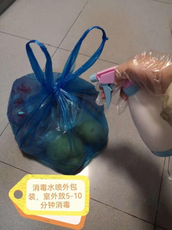 团购取菜怎么消毒?这位专家为邻居制作的科普文刷屏了