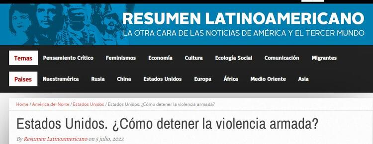 血腥“独立日” 海外网友:美国是一部恐怖电影_fororder_拉丁美洲摘要