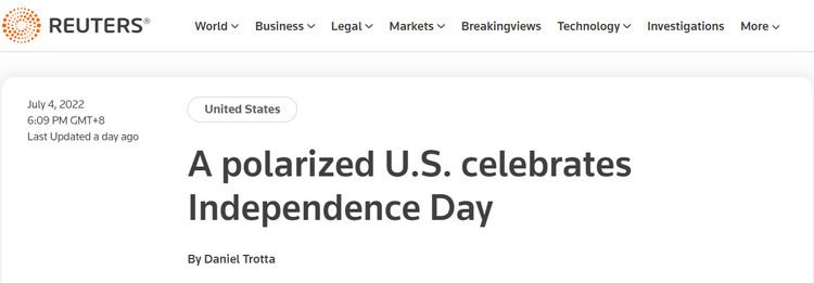 血腥“独立日” 海外网友:美国是一部恐怖电影_fororder_路透社