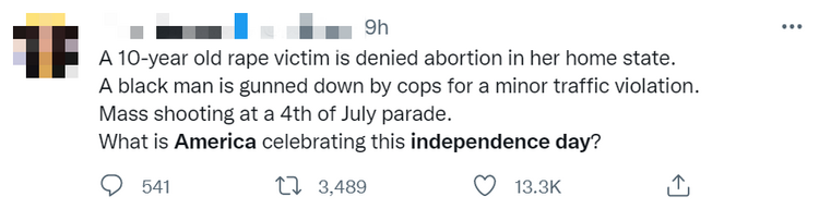 血腥“独立日” 海外网友:美国是一部恐怖电影_fororder_枪击案