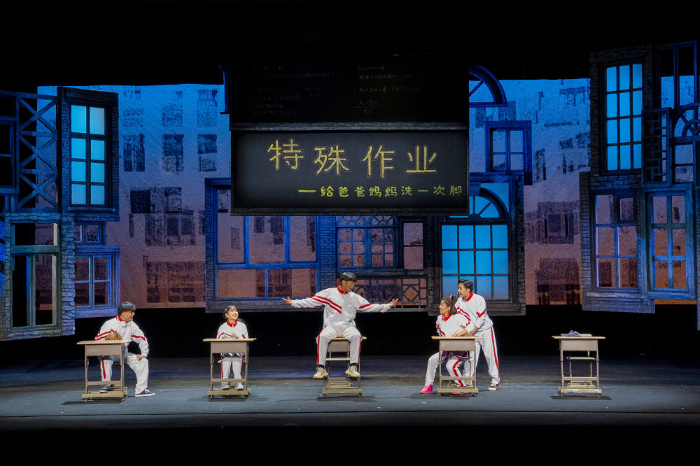 《特殊作业》剧照(3月28日摄)。旦增努布 摄