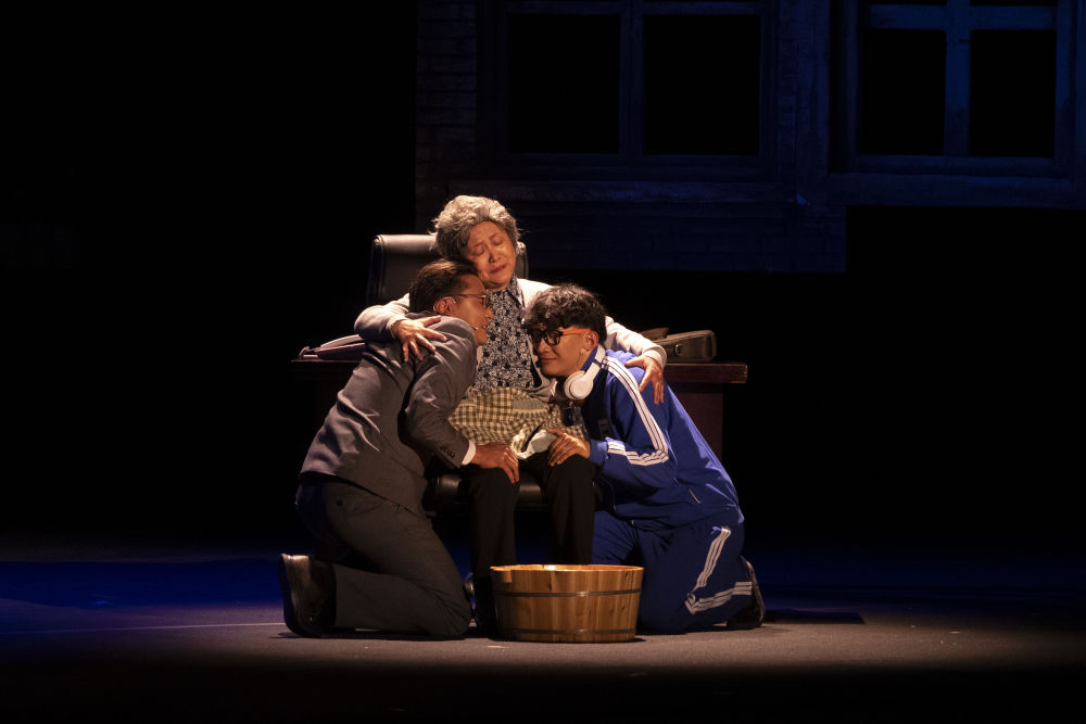 《特殊作业》剧照(3月28日摄)。旦增努布 摄