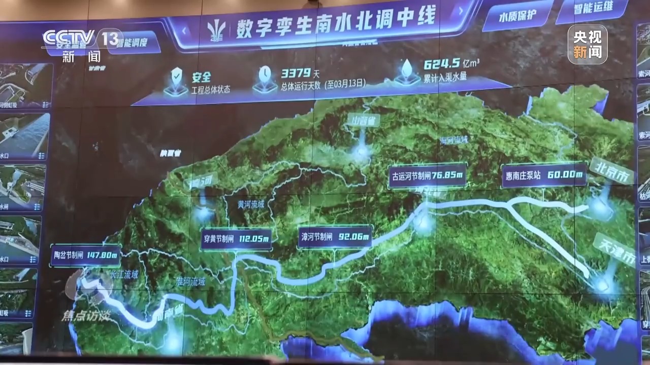 焦点访谈丨用好水、管好水 国家水网建设保障我国用水安全和永续发展